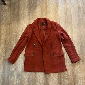 Rachel Zoe Wool Women's Rust Blazer